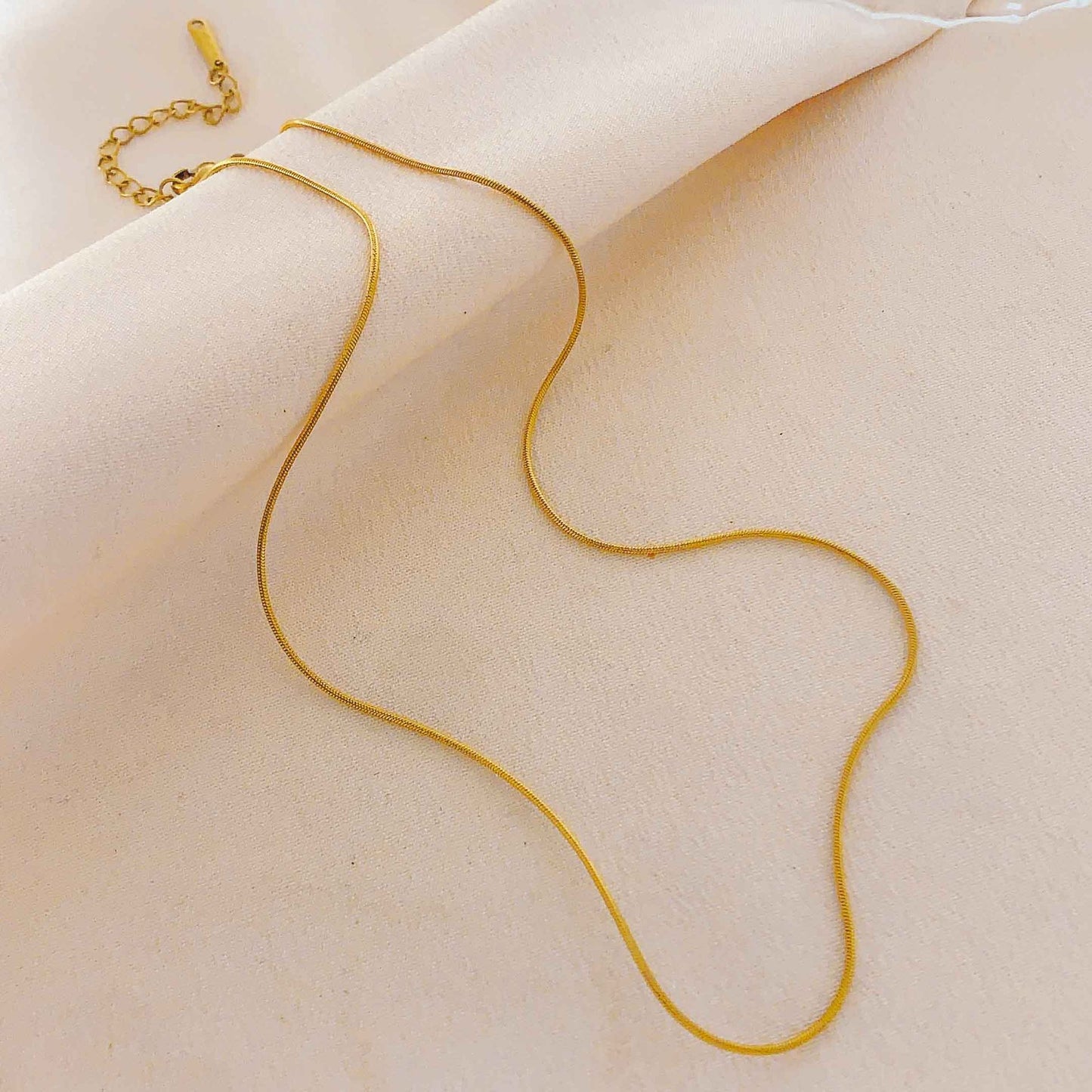 Women's Summer Simple Pure Niche Design Titanium Steel Necklaces