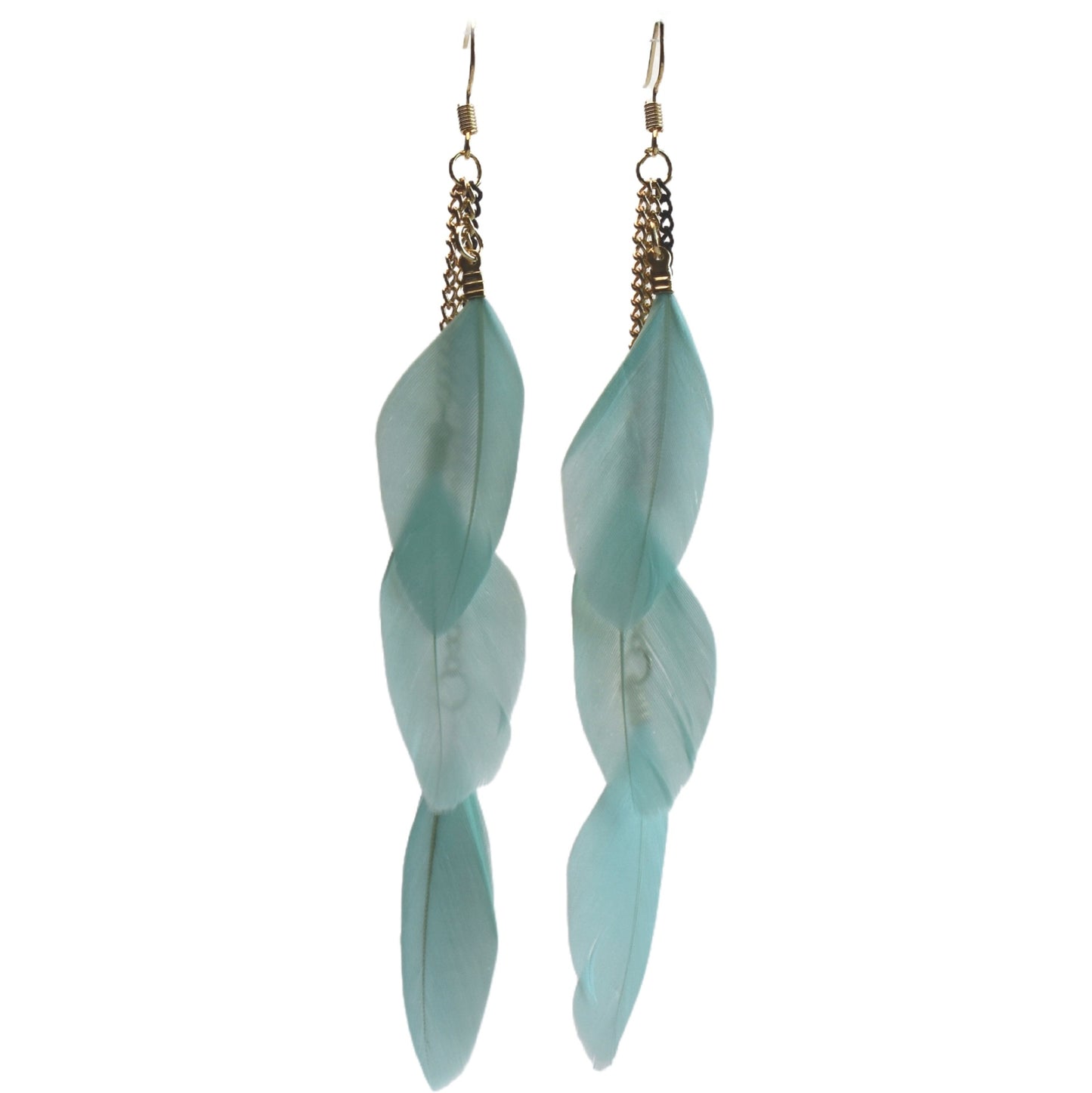 Classy Casual Cool Ethnic Style Feather Earrings