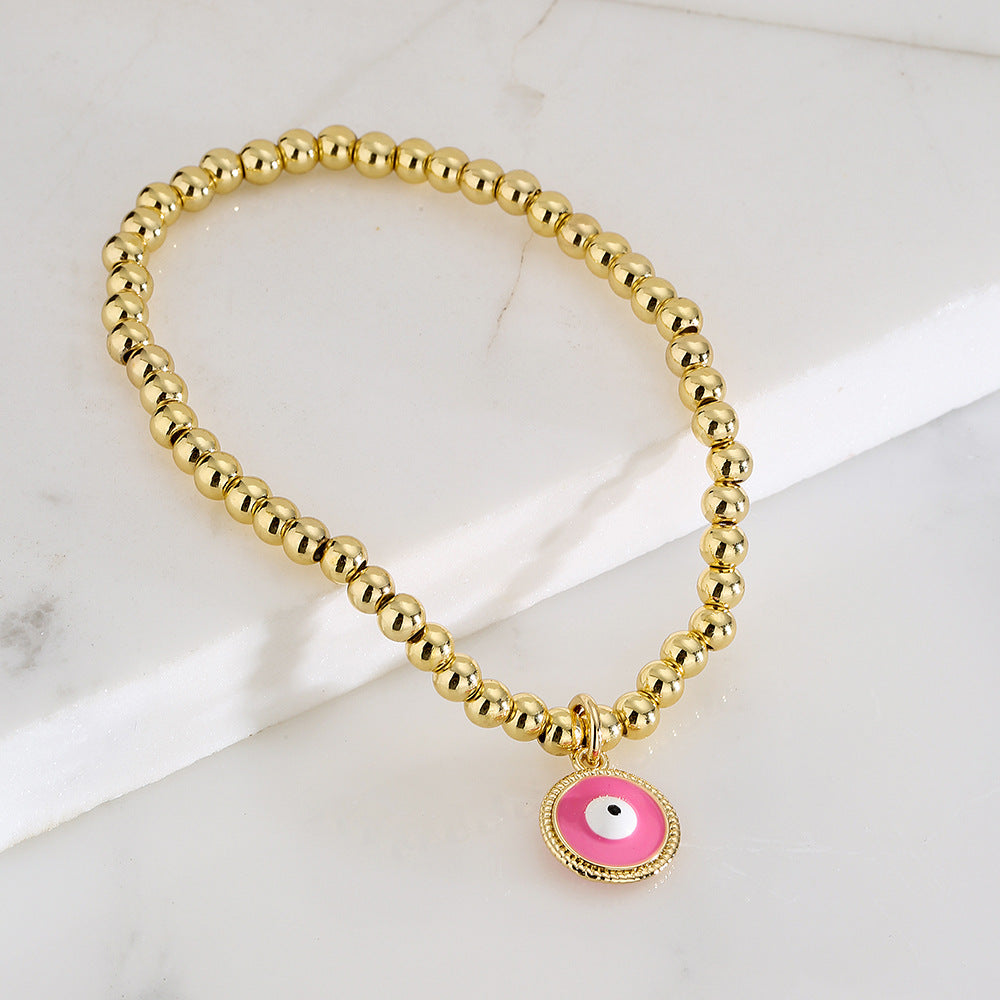 Women's Australian Bronze Gold-plated Drop Oil Devil's Bracelets