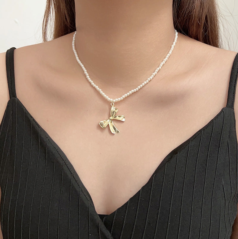 Sense Niche Clavicle Chain Female Slightly Luxury Necklaces