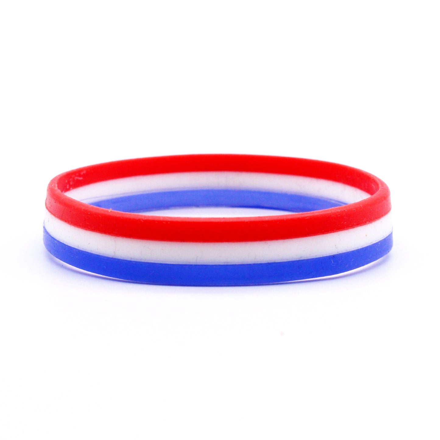 Flag Colorful Silicone Layered World Cup Bracelets