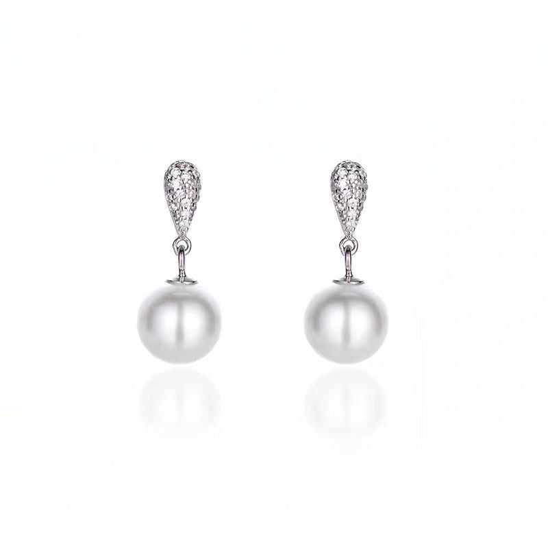 Women's French Style Temperament Elegant Eardrops Fashionable Rings