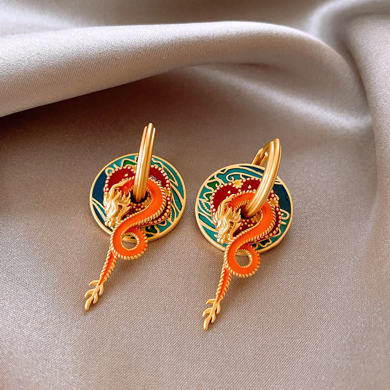 Round Clip Niche Personality Design Sense Elegant Ear Buckle