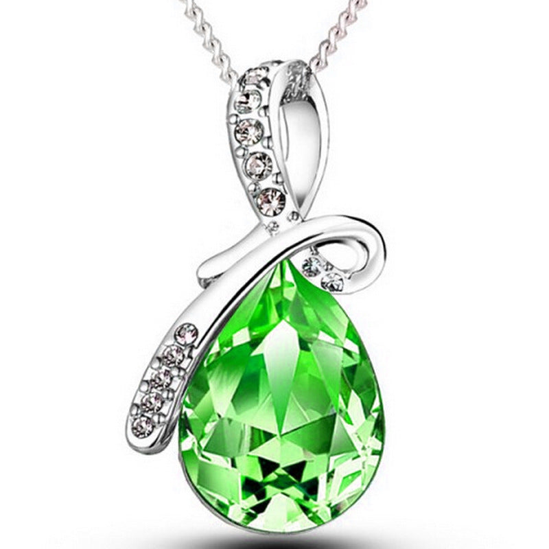 Clavicle Chain Angels Cry Water Drop Exquisite Necklace