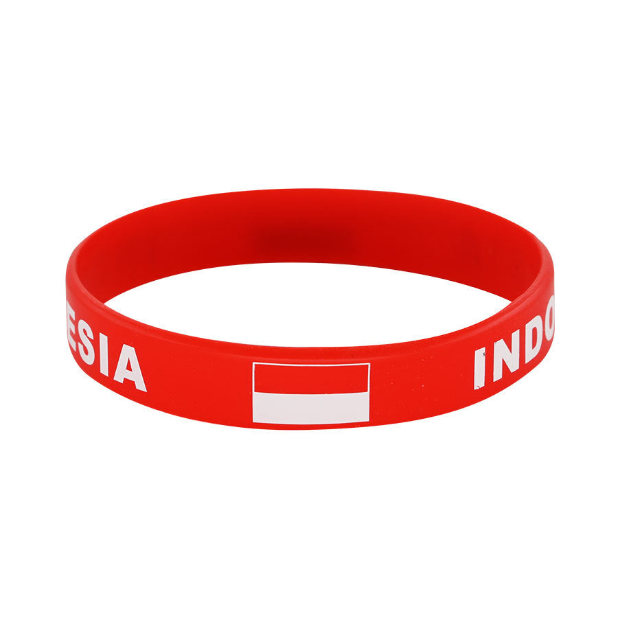 Cup Silicone National Team Canada Ink Flag Bracelets