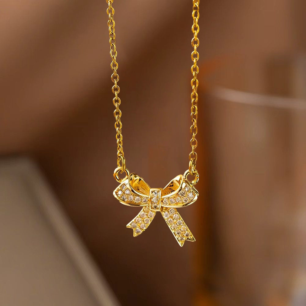 Women's Micro Inlaid Zircon Sun Star Moon Zodiac Clavicle Necklace