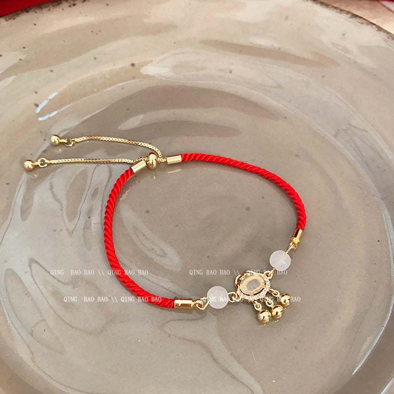 Women's Beaded High-grade Chinese Pearl Grace Butterfly Bracelets