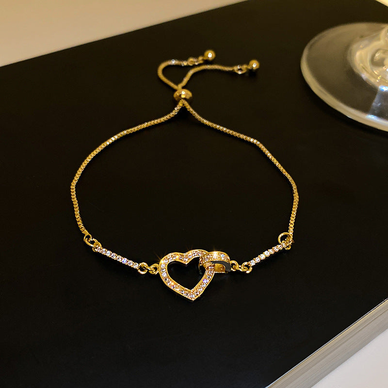 Vintage Pearl Female Style Design Simple Cold Bracelet
