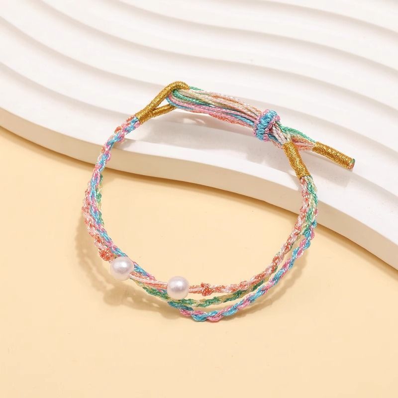 Small Gift Tassel Adjustable Red Rope Dragon Boat Festival Bracelet
