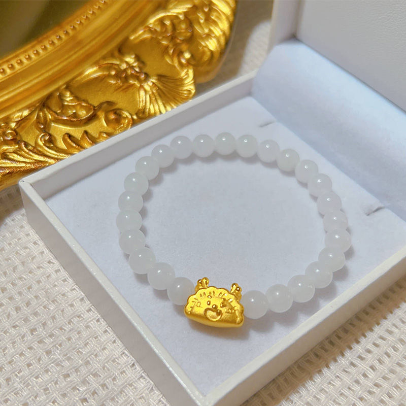 Women's Imitation Yu Elastic String Light Luxury High-grade Lotus Seedpod For Bracelet