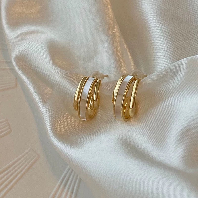 French Elegant Shaped Light Luxury Advanced Personalized Niche Earrings