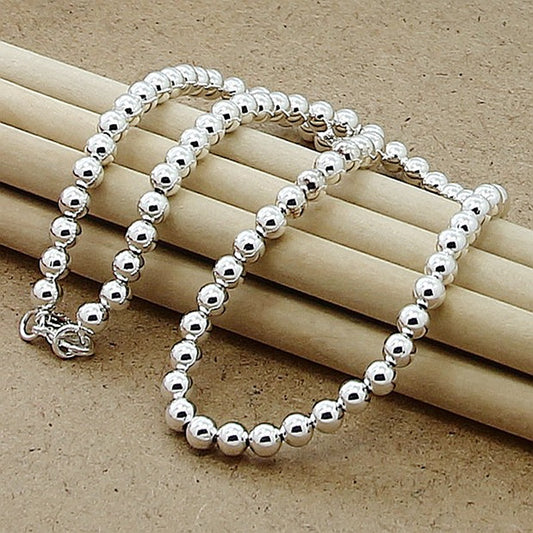 Pretty Ornament Sier Plated Buddha Beaded Necklaces