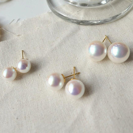 Colorful Pink Pearl Female Retro Style Rings