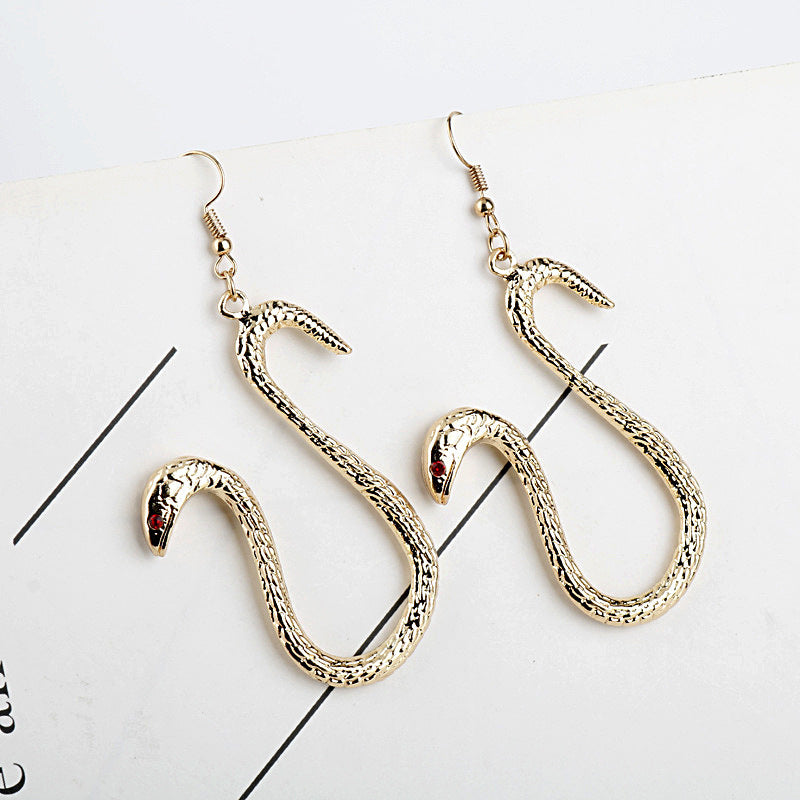 Piece King Of The Sea Seven Warlords Boa Hancock Snake Earrings