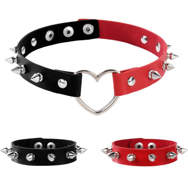 Style Punk Rock Leather Gothic Spike Trend Bracelets
