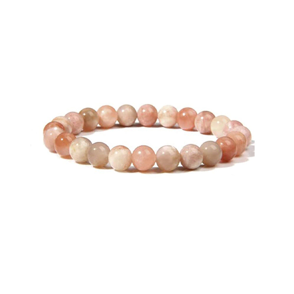 Women's & Men's Mm Natural Gemstone Outdoor Yoga Stretch Beads Bracelet
