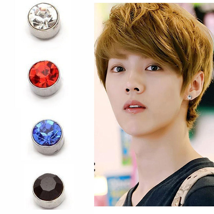 Personalized Magnetic Ear Advanced Magnet Flash Stud Earrings