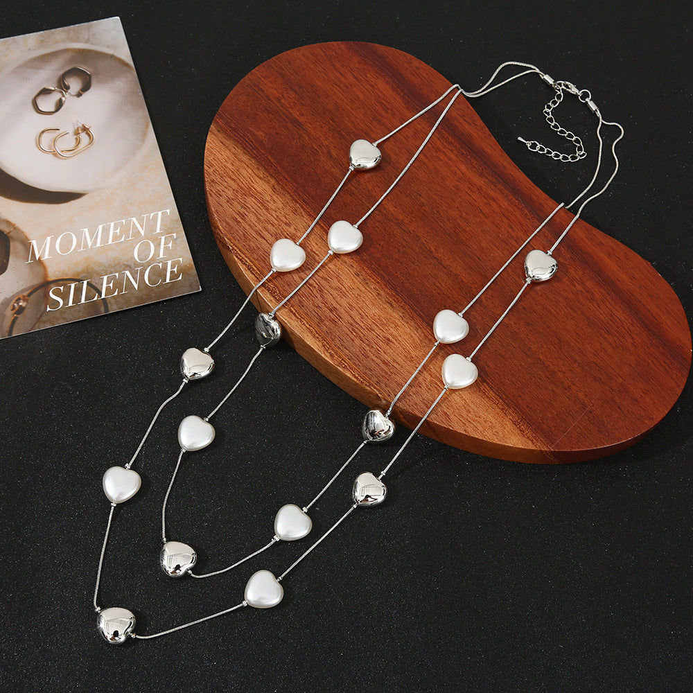 Long Sweater Chain Elegant High-grade Pearl Necklace