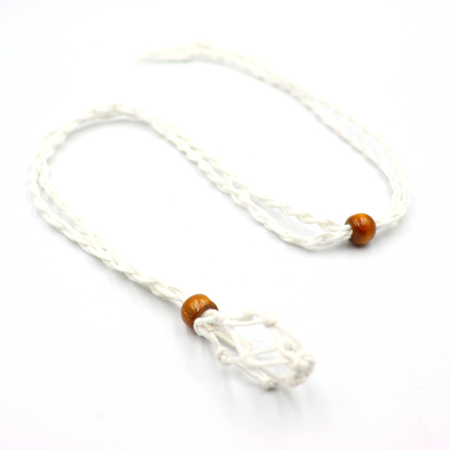 Stone Natural Net Bag Handmade Adjustable Pendants