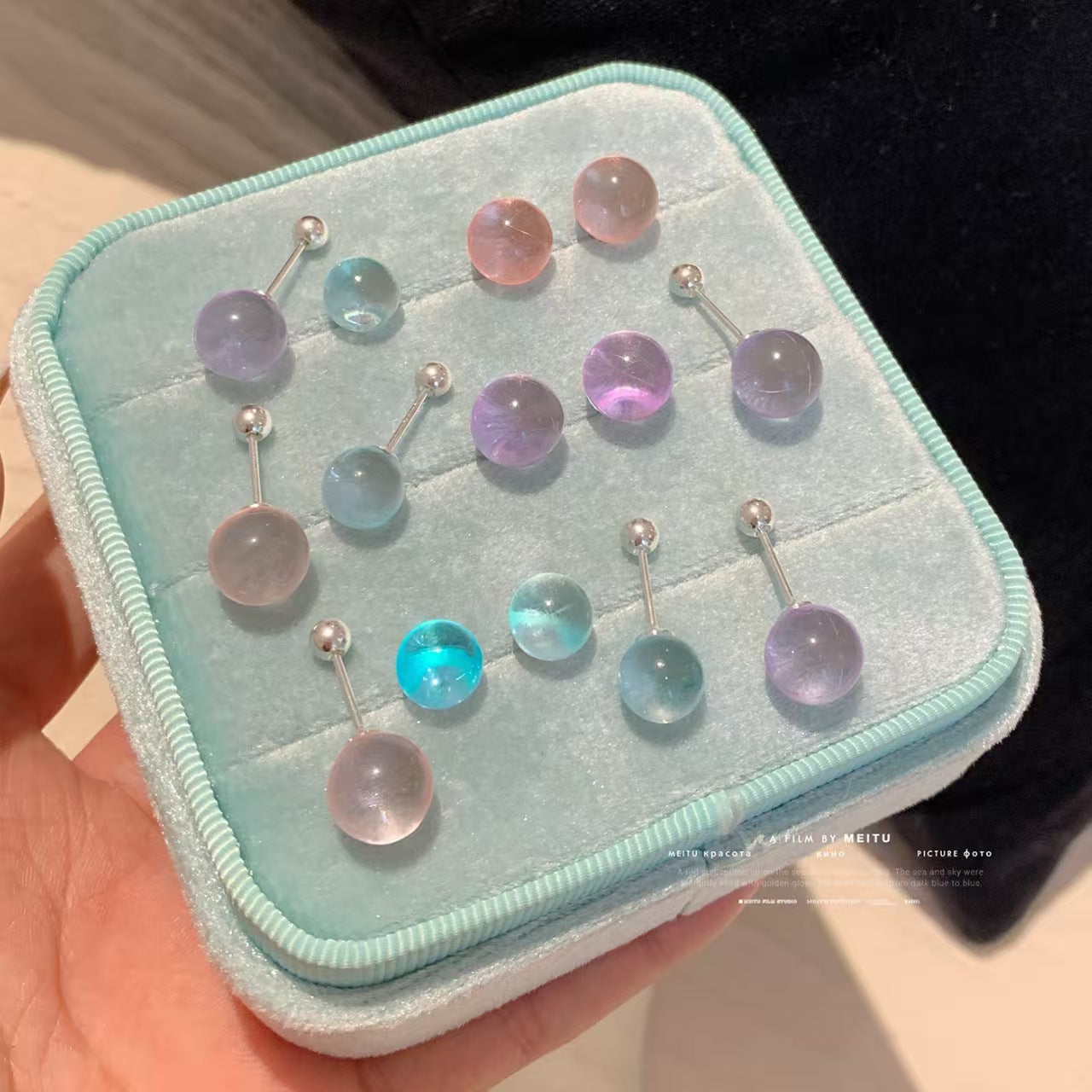 Women's Ear Design Light Luxury Sleeping No Need To Take Off Stud Earrings