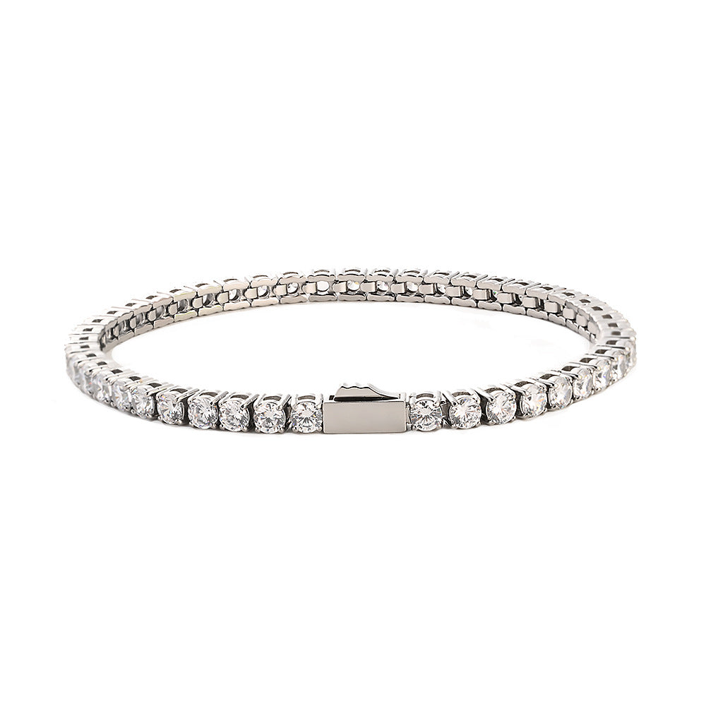 Women's & Men's Chain Fashion Hip Hop Stainless Steel Bracelets