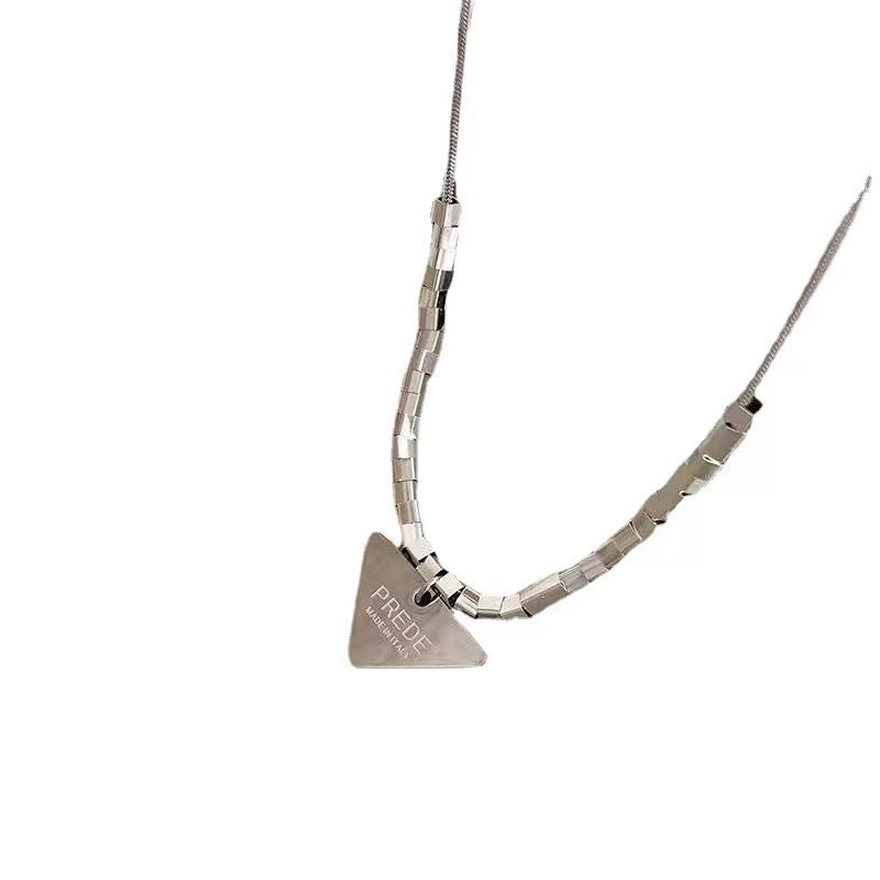 Women's Steel Hip Hop Sweater Chain Trendy Necklace