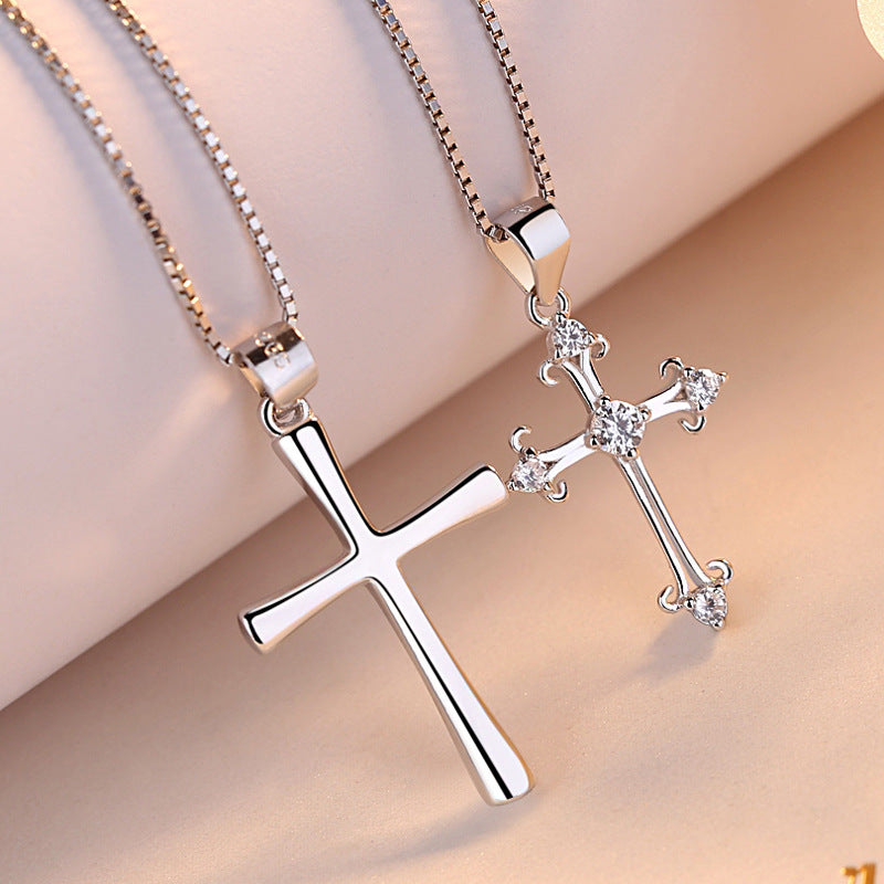 Women's & Men's Live Broadcast Cross Lover Gift Pendants