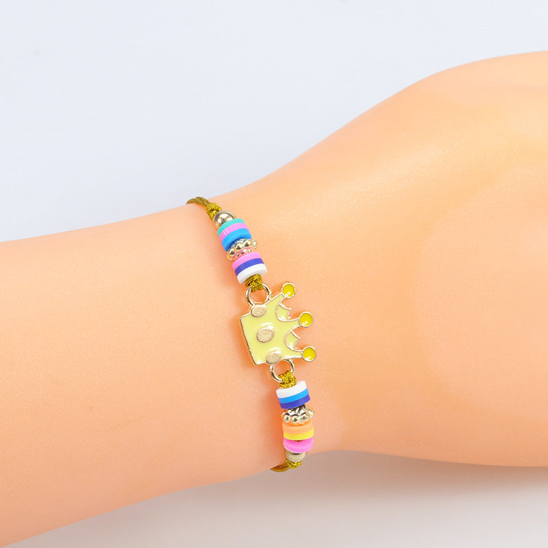 Children's Dinosaur Unicorn Pineapple Rainbow Cartoon Animal Bracelets