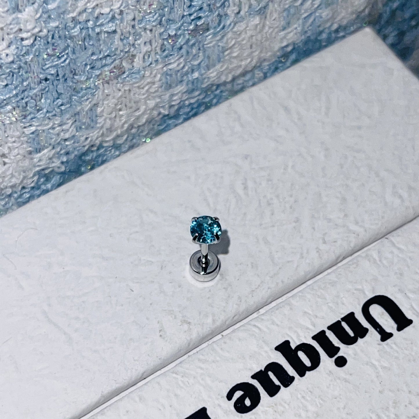 Steel Ear Bone Series Collection Clip Flash Earrings