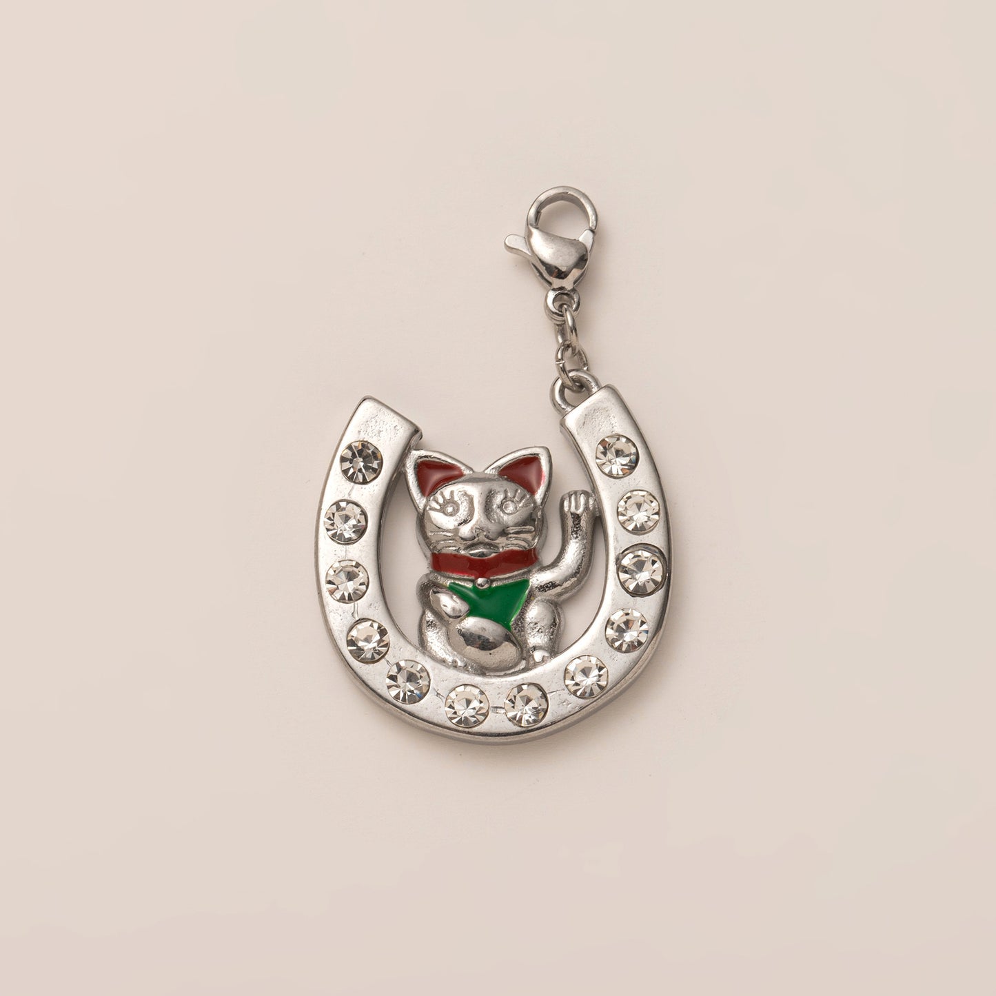Stainless Steel Jeweled Furnace Vacuum Electroplating Necklaces