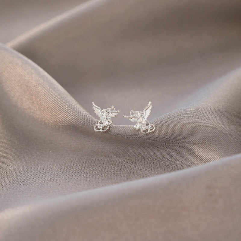 Women's Zircon Tassel Light Luxury High Sense Stud Earrings
