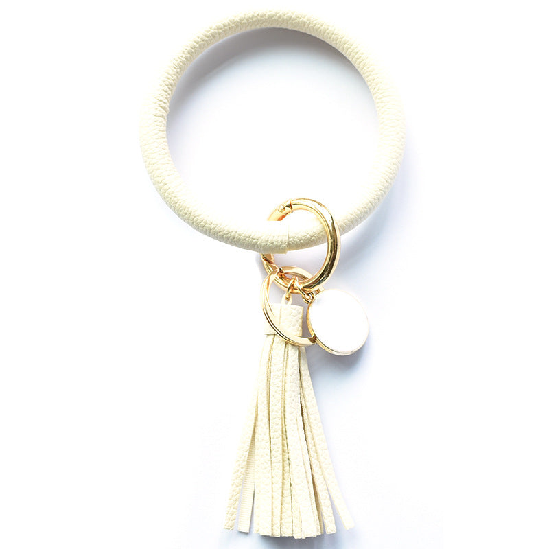 Christmas Pure Leather Key Creative Chain Bracelet
