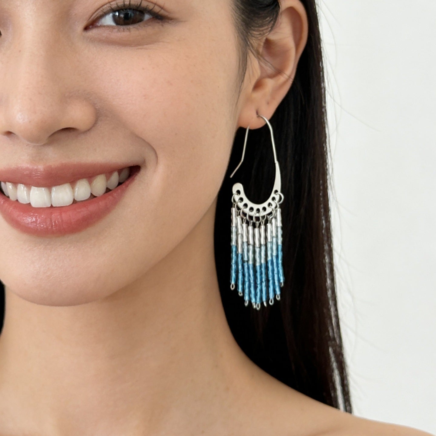 Middle Ancient Niche Retro Design Bow High Sense Earrings