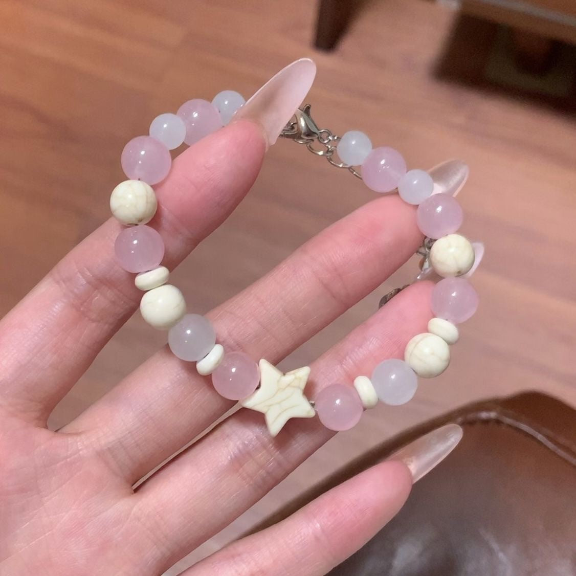 Cute Style Fresh Beaded Mori Good-looking Couple Bracelet