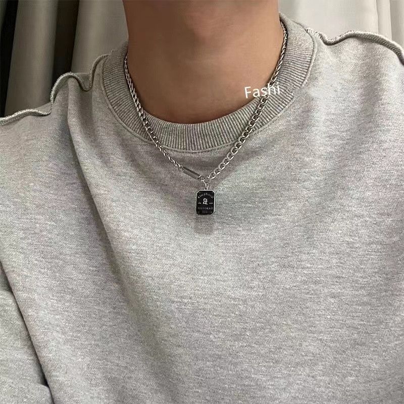 Women's Niche Design Versatile Personality Hip Hop Clavicle Chain Necklaces