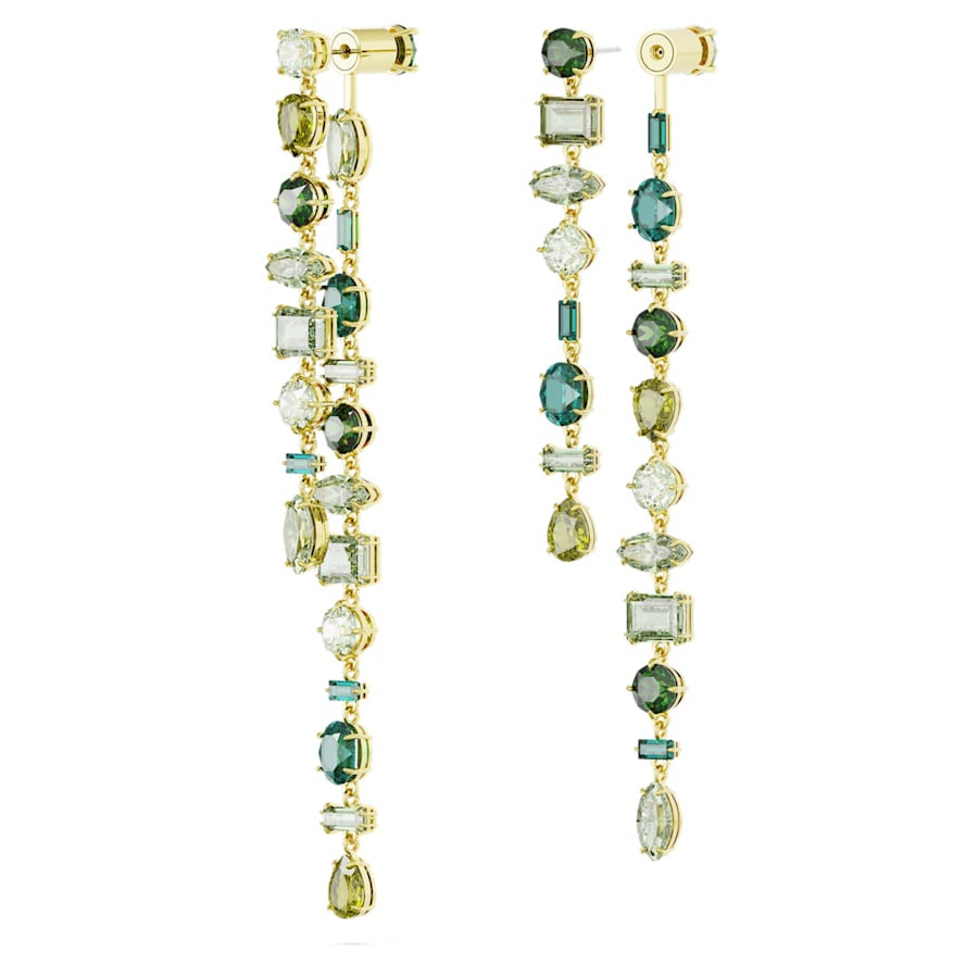 Candy Colorful Female Austrian Crystal Contrast Earrings