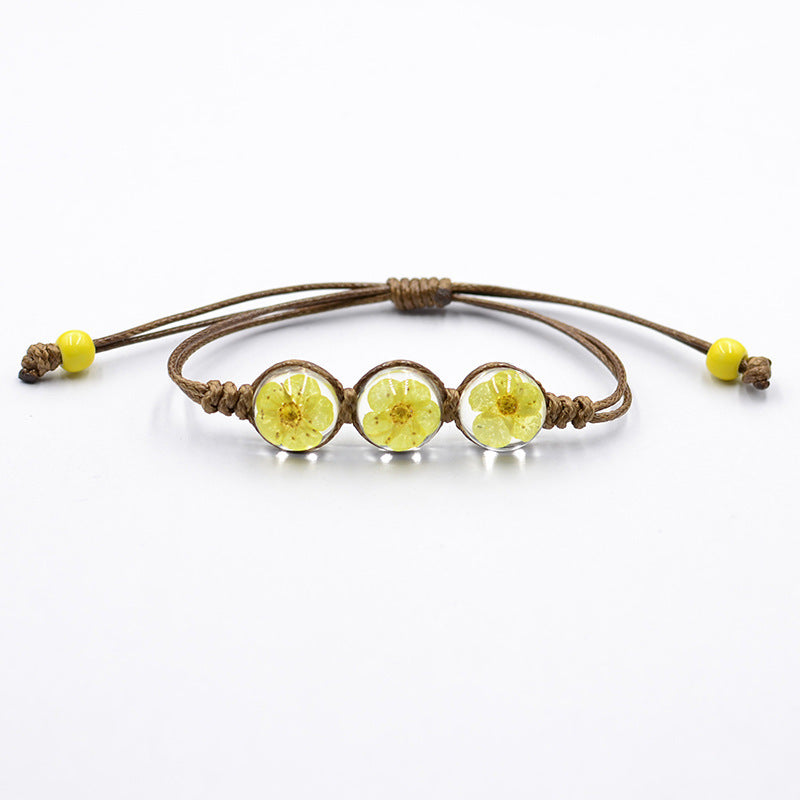 Peach Blossom Narcissus Cherry Simple Jewelry Mori Bracelets