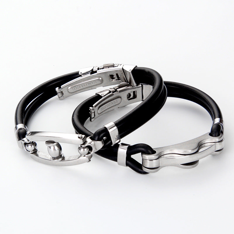 Fashion Couple One Male Female Lettering Bracelets