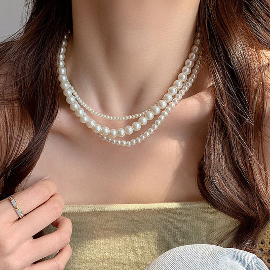 High-grade French Pearl Luxury Niche Design Necklaces