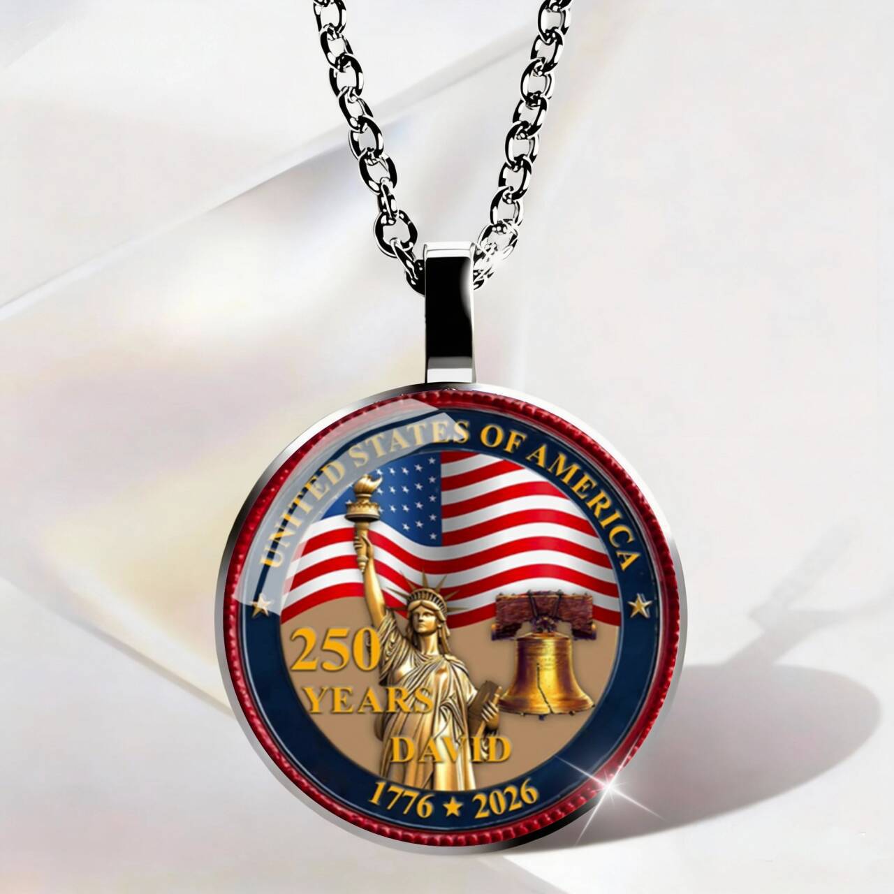 Exquisite Retro Weekly Design Time Stone Necklaces