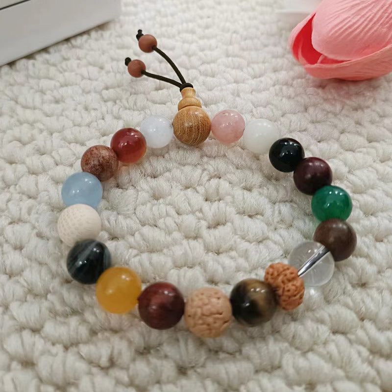 Women's & Men's Third Generation Wooden Beaded Bodhi Rosary Bracelets