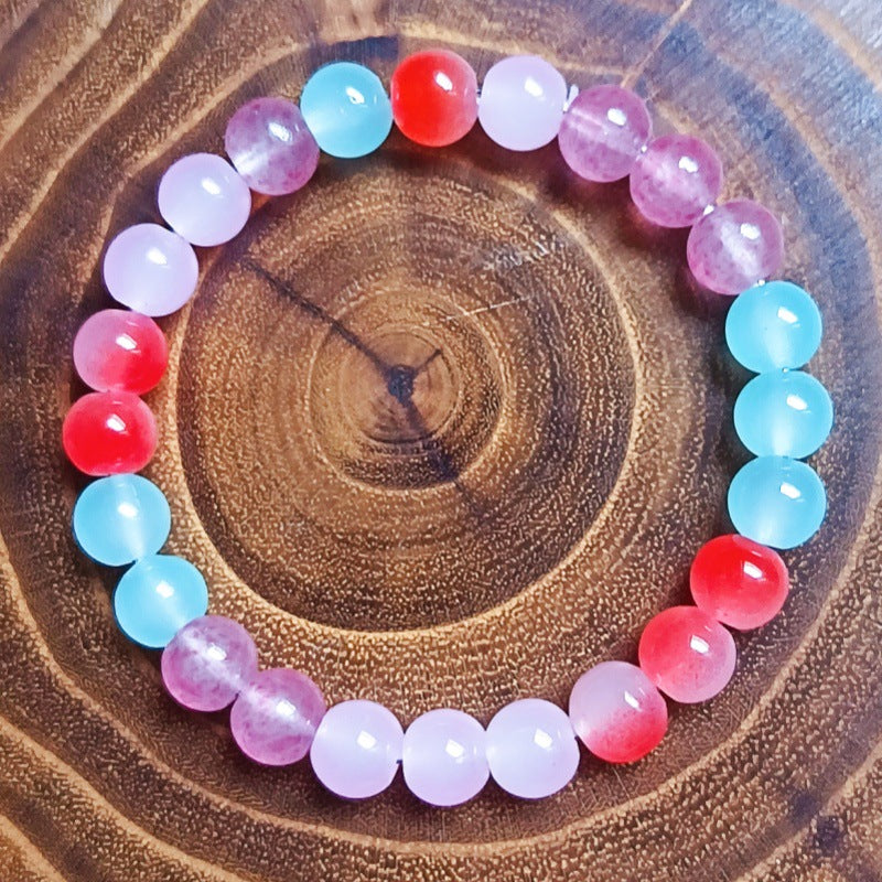 Versatile Classic Comfortable Xi Glass Tigereye Bracelet
