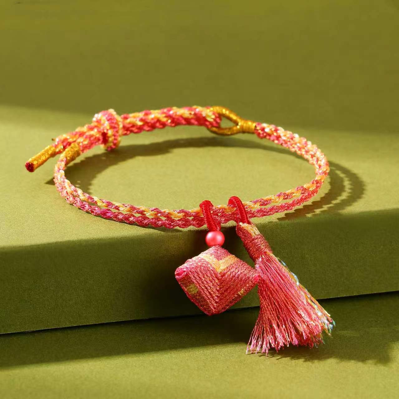 Children's Dragon Boat Festival Colorful Rope Carrying Strap Hand-woven Tiger Sachet Bracelets