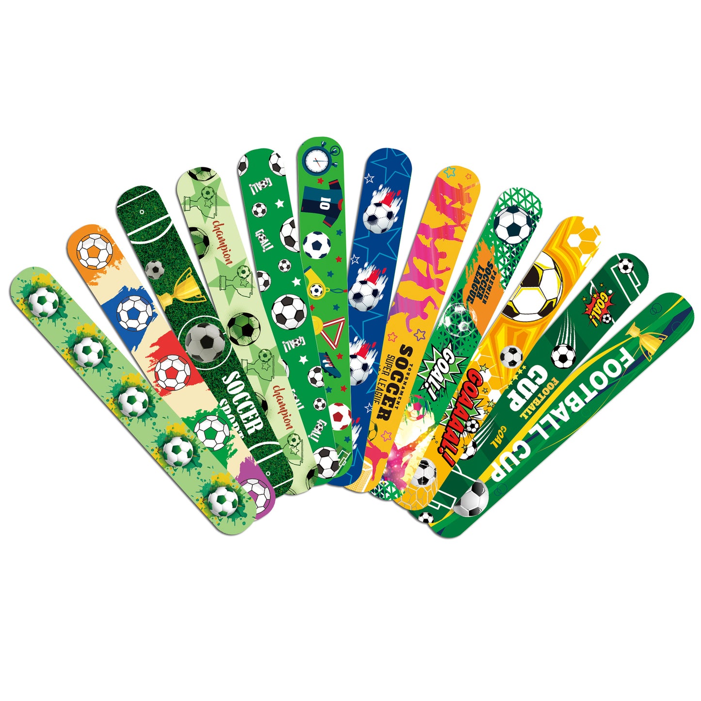 Children's Football Pop Cartoon Animation World Cup Champion Match Slap Party Bracelet