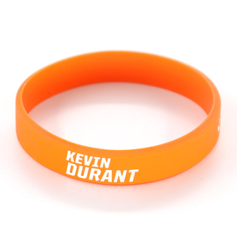 Basketball Silicone Rubber James Curry Harden Durant Bracelet