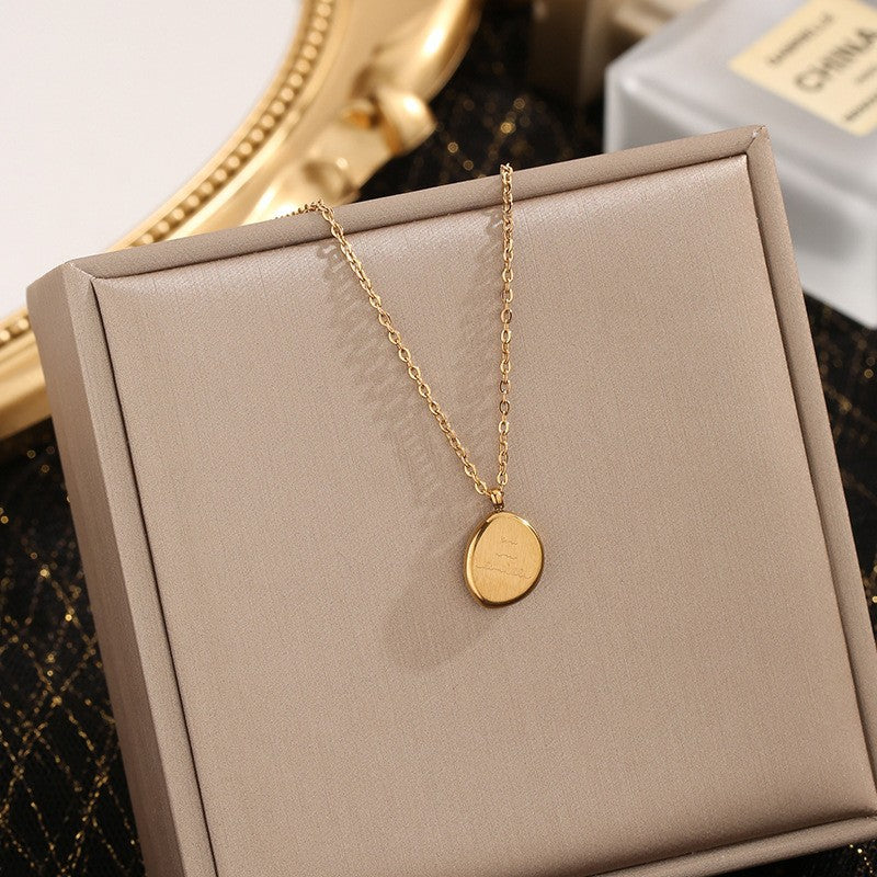 Women's Does Not Fade Temperament Entry Lux Necklaces