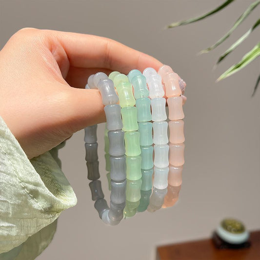 Chinese Style Bamboo High Sense Girlfriends National Summer Bracelet