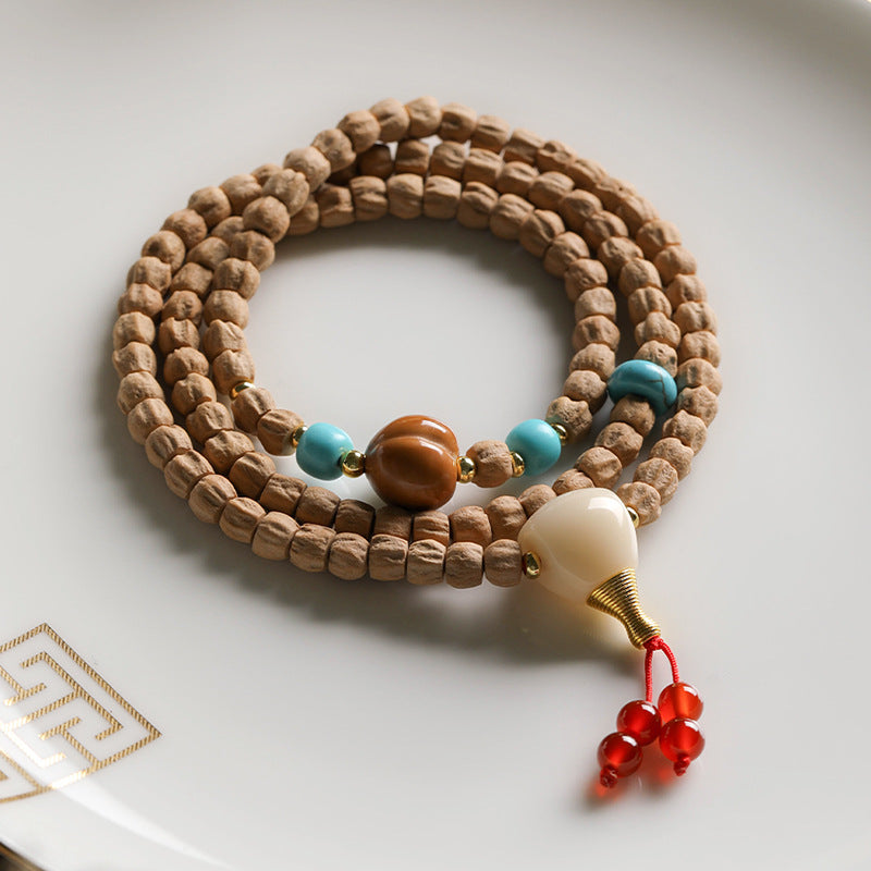 Men's Hot Seed Bodhi Design Long Pliable Bracelets