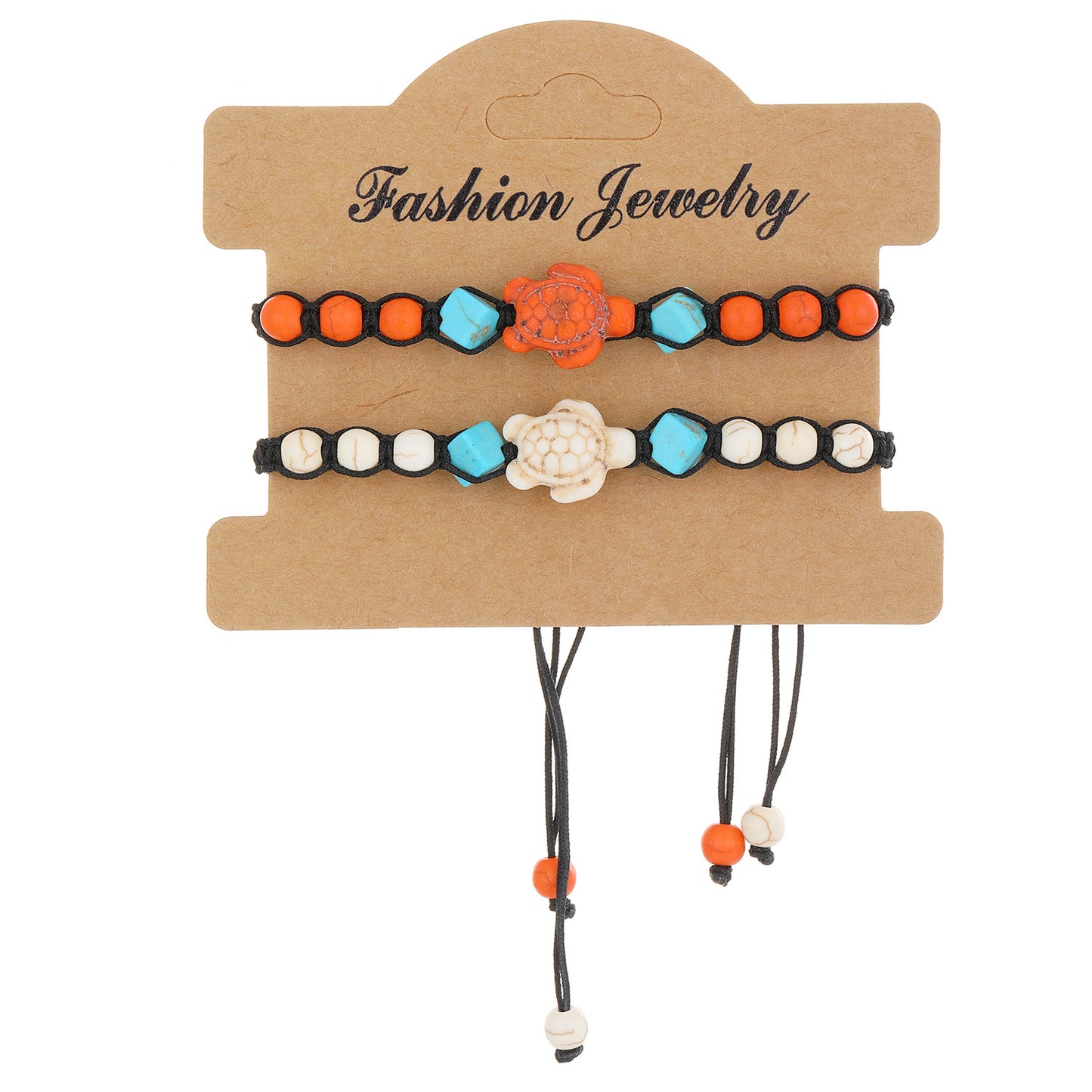 Woven Bohemian Ethnic Style Turquoise Adjustable Bracelet