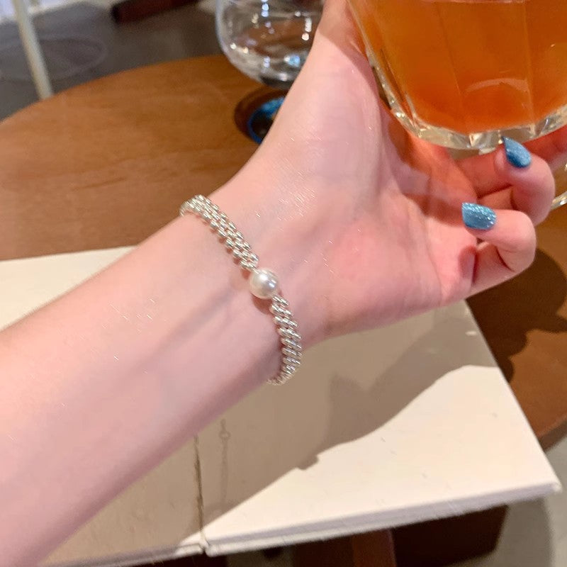 Women's Chinese Beaded High-grade Minority Pearl Retro Bracelet